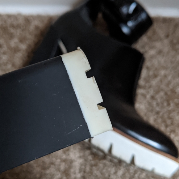 Ankle Strap Platform Booties/Pumps - Picture 9 of 10